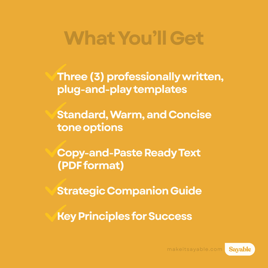 How to Ask for More Time