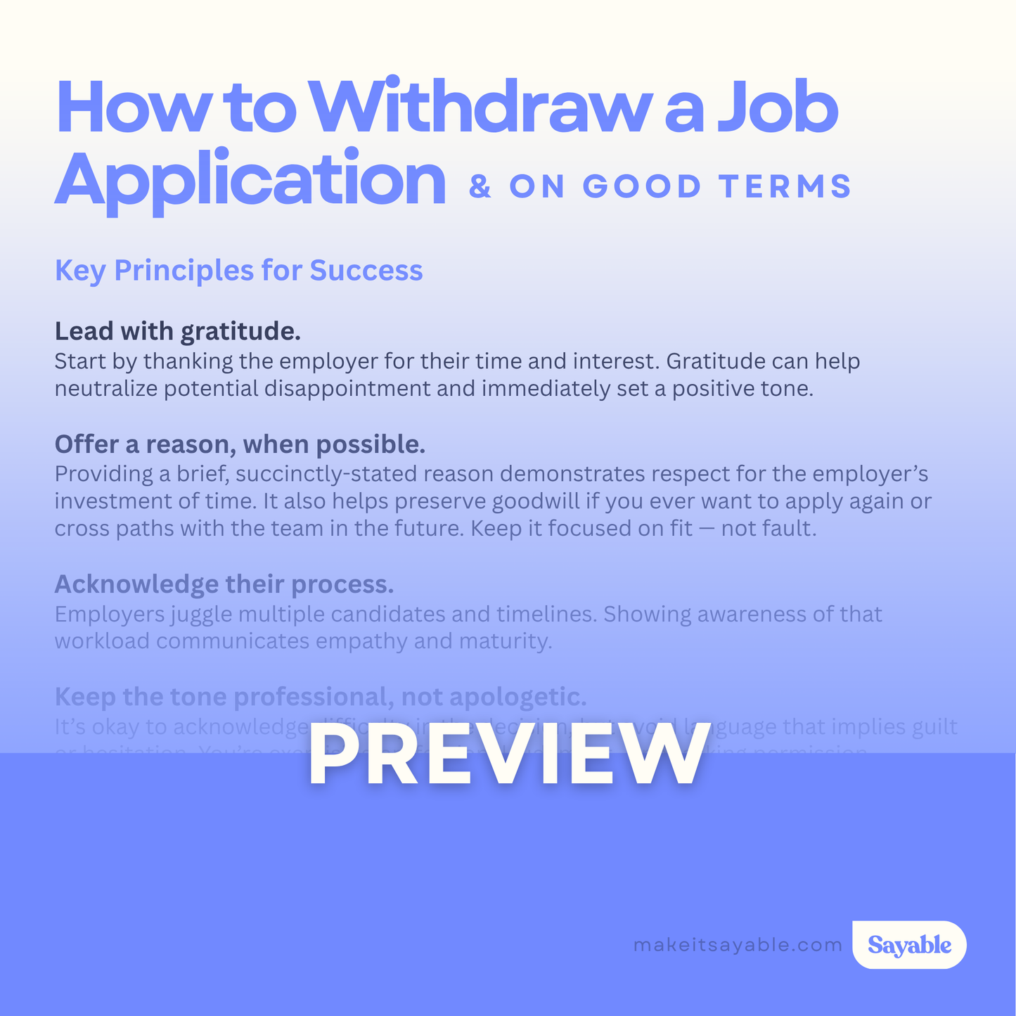How to Withdraw a Job Application