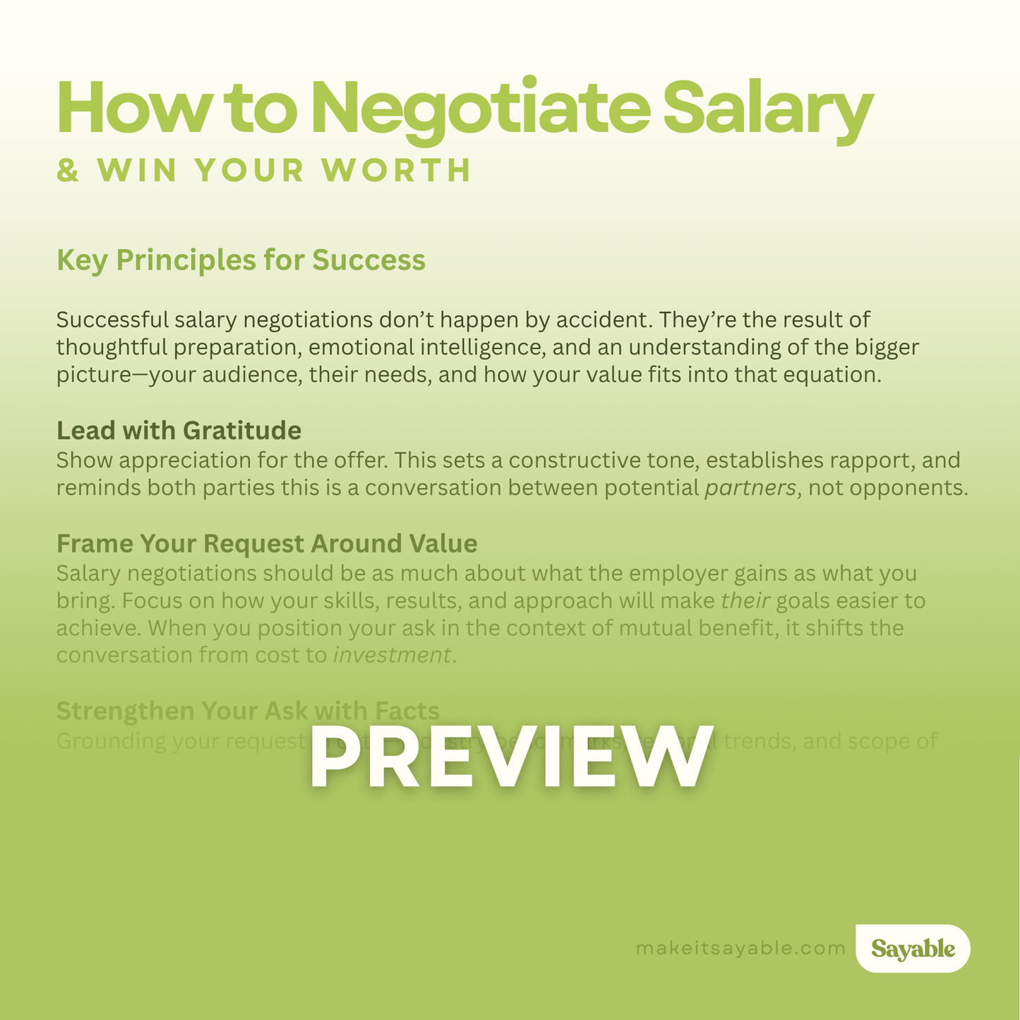 How to Negotiate Salary